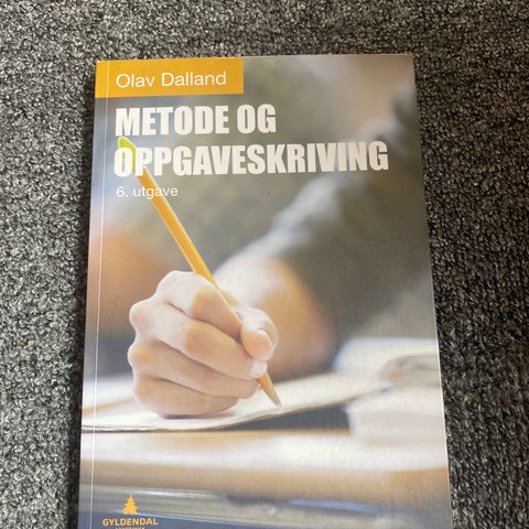 Metode og oppgaveskriving (Dalland)