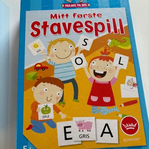 «Mitt første stavespill» - pent bruk