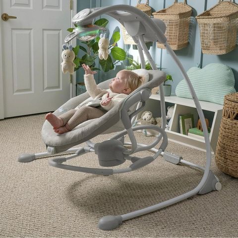 Ingenuity InLighten Soothing Swing & Rocker