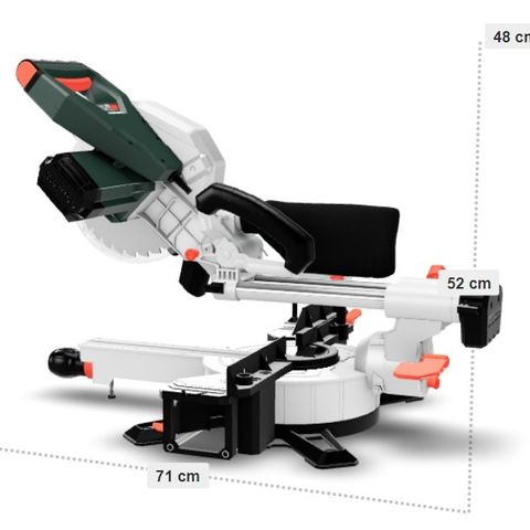 Metabo KGS 216 M - Kapp og Gjerdesag