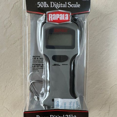 Rapala digital fiskevekt - 25kg