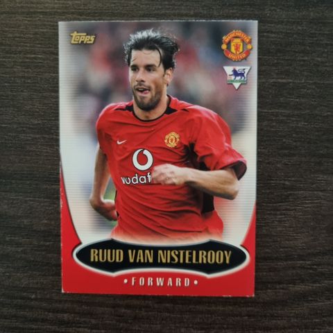 Ruud van Nistelrooy-fotballkort selges!