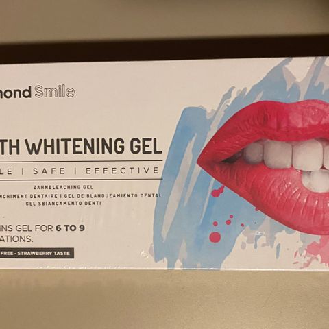 Diamond smile - teeth whitening gel