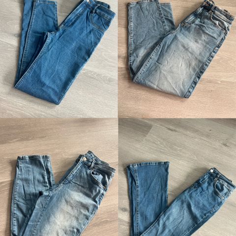 Klespakke med jeans