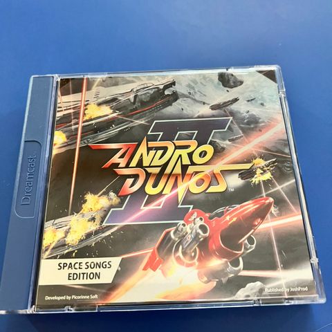 ANDROS DUNOS II SPACE SONGS EDITION  DREAMCAST PIXEL HEART LIMITED 500kopier