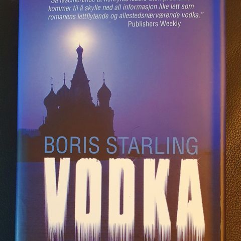 Bok - Boris Starling "Vodka" Frakt 39,-