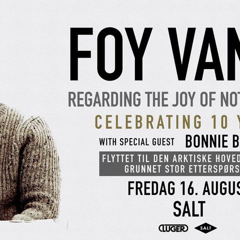 Foy Vance with support Bonnie Bishop på Salt