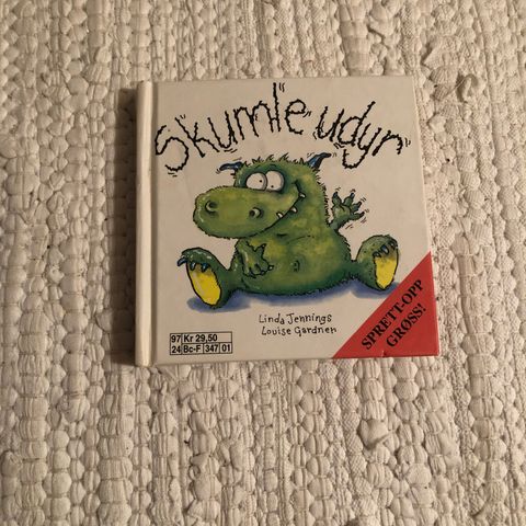 Skumle udyr Sprett-opp grøss barnebok (hentes/sendes)