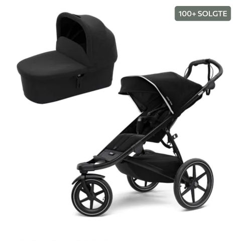 Thule urban glide 2 med bassinet vurderes solgt