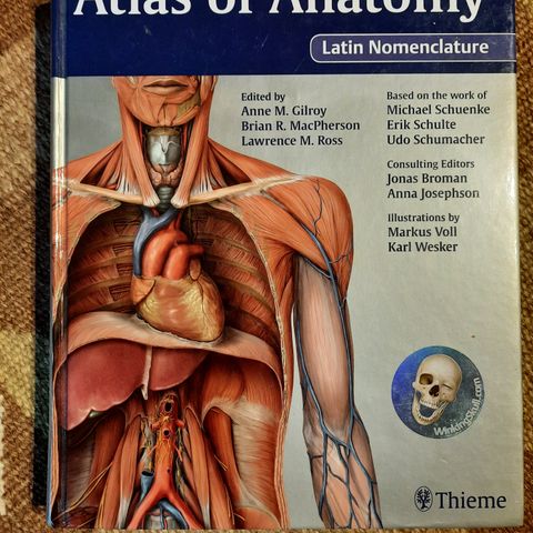 Atlas of Atonomy av Gilroy, MacPherson og Ross