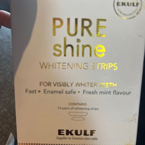 Pure Shine Whitning Strips Tannbleking