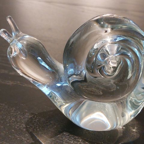 Glass snegl !