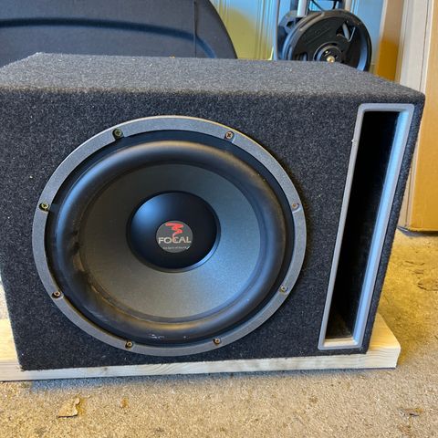 Focal 13" sub.