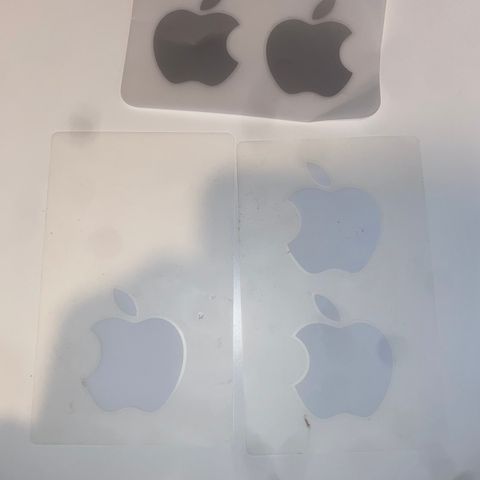 5 Apple klistremerker