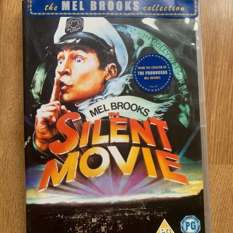 Silent Movie, DVD. Med Mel Brooks. The Mel Brooks Collection.