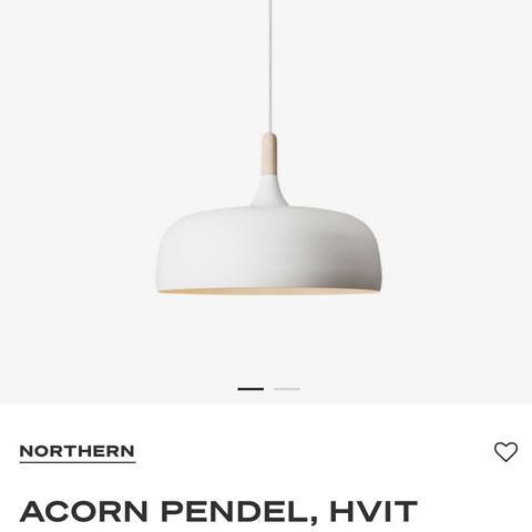 Northern - Acorn pendel