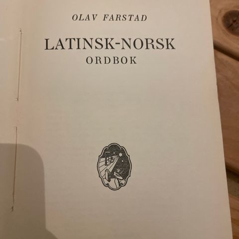 Latinsk-norsk ordbok