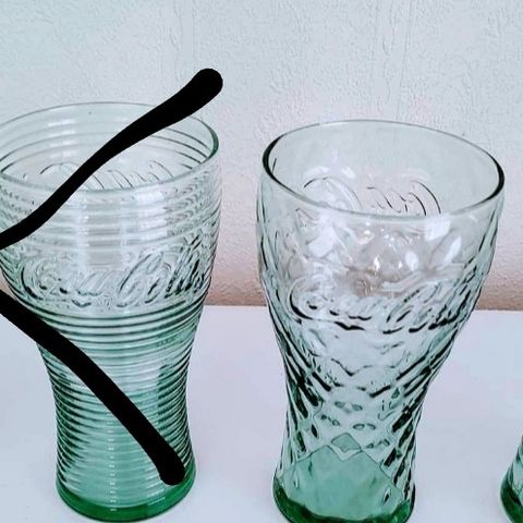 Coca Cola glass