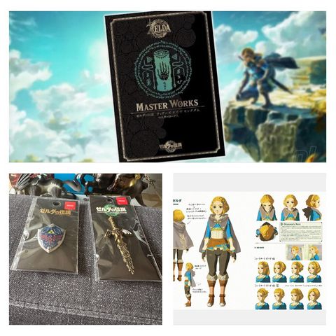 Ny The Legend Of Zelda: Tears Of The Kingdom Master Works bok JP