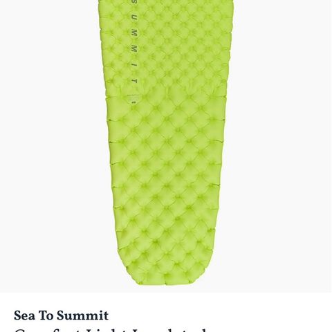 Sea To Summit Comfort Light Insulated, Regular