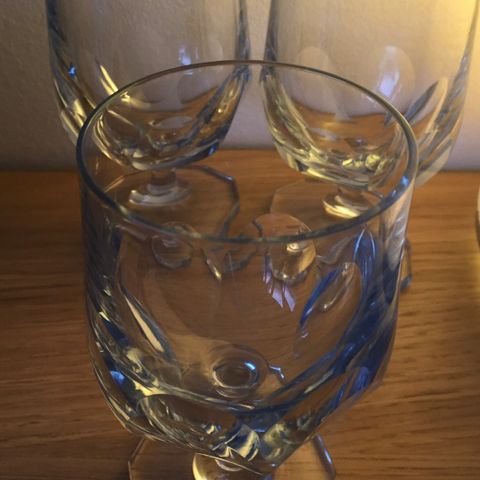 Strømbergshyttan Høtuna serien  glass 3 stk. (13 cm )