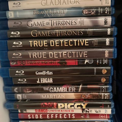 Diverse Blu ray serie/film