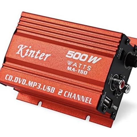 Kinter MA-150 500W 5V Mini Hi-Fi Stereo Digital Power Amplifier with Mini USB