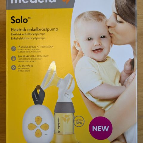 Medela oppladbar brystpumpe