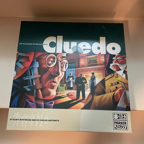 Cluedo! Klassisk brettspill