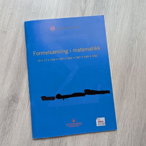 Formelsamling i matematikk