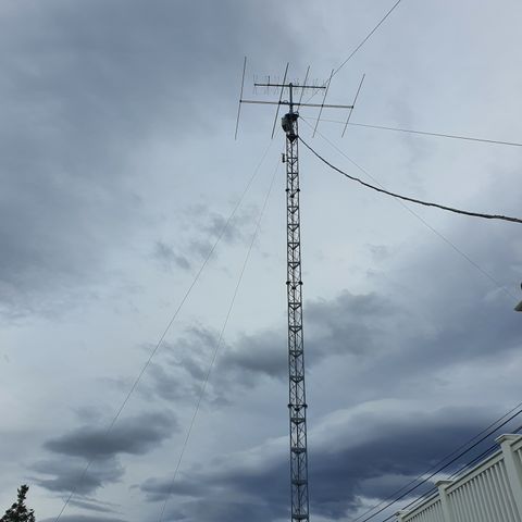 Antenne. 5 element Yagi for 50 MHz.