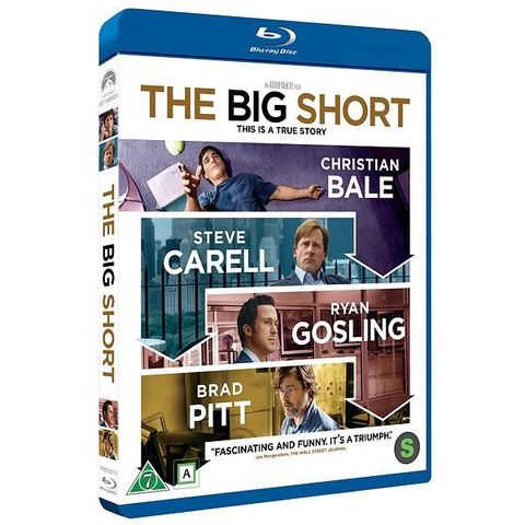 The Big Short - 2K Blu-ray (forseglet)