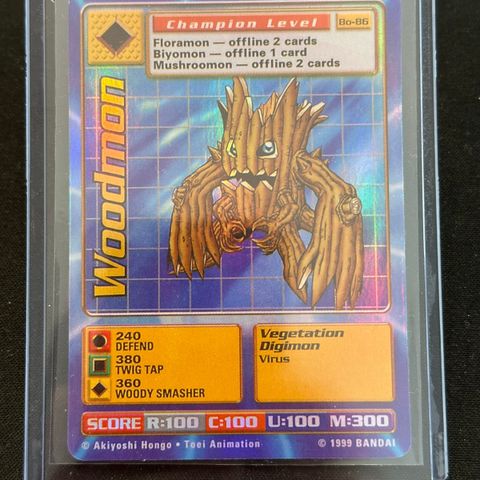 Digimon - Woodmon Bo-86 (Foil/Holo)