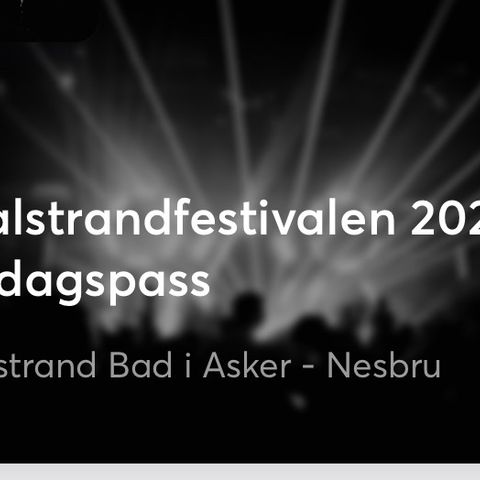 Billetter Hvalstrandfestivalen Fredag 23.8