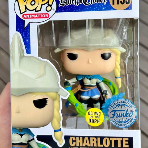 Funko Pop! Charlotte (Glow in the Dark) | Black Clover (1155) SE Excl.