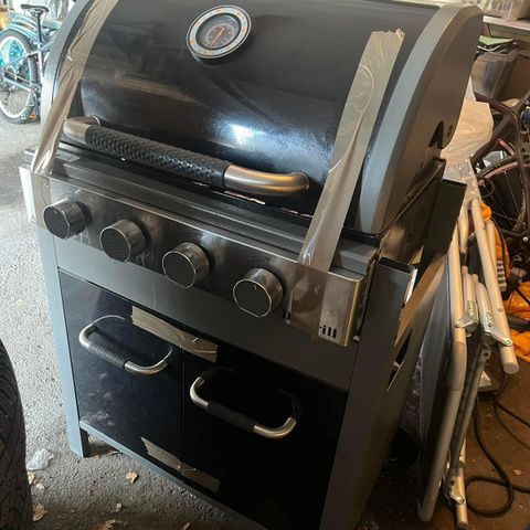 Dangrill gassgrill 4+1 brennere