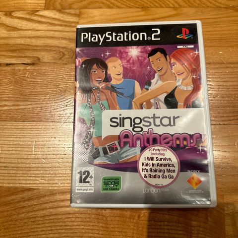 Singstar Anthems til Playstation 2