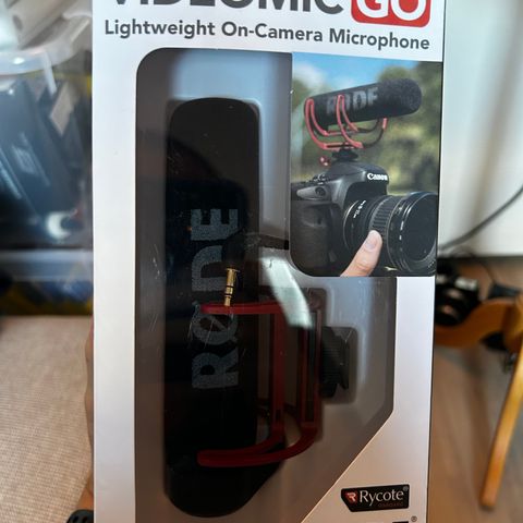 SOM NY i eske. RØDE Videomic GO