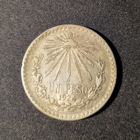 Mexico Un Peso/En Peso 1924