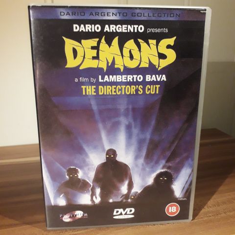 Demons (1985) film DVD - Director's cut