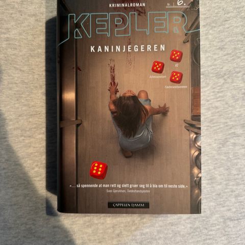 Lars Kepler - Kaninjegeren (ny og ulest!)