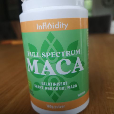 Influidity Full Spectrum Maca pulver