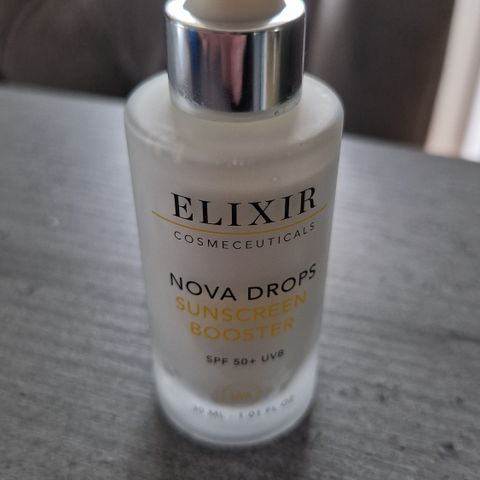 Elixir Nova drops SPF 50+ og hydractil gentle cleanser