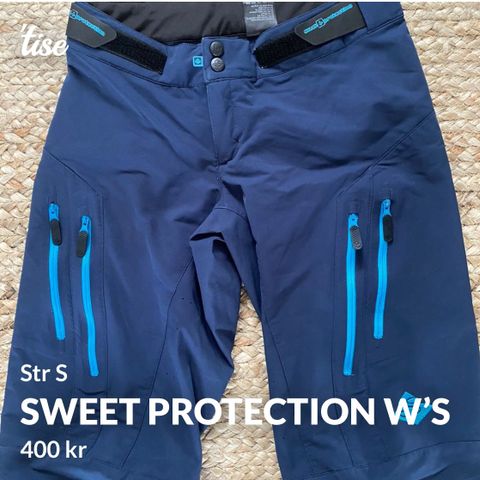 Sweet protection sykkelshorts W’s str S