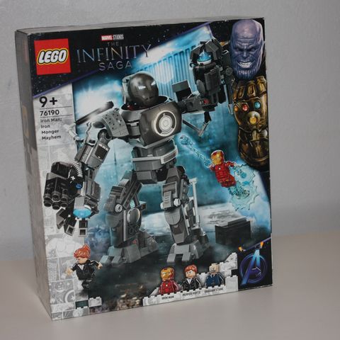 Lego Iron Man: Iron Monger-chaos 76190