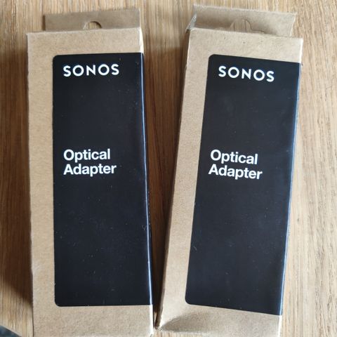 2 stk. Sonos Optisk adapter selges billig