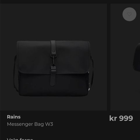 Rains

Messenger Bag W3