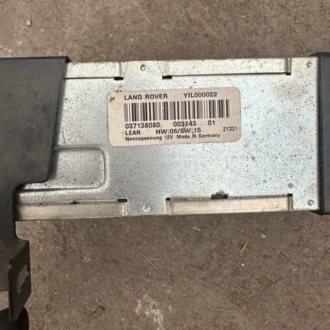 RANGE ROVER L322 ENTERTAIMENT SYSTEM CONTROL UNIT ECU YIL000022 MK1 2006 - 2009