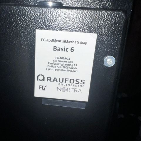 Raufoss Basic 6 selges