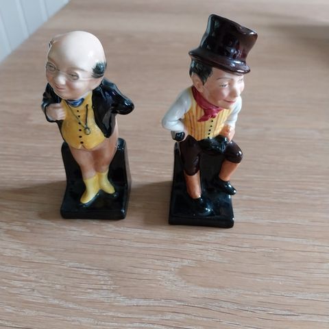 Charles Dickens  Royal Doulton figurer - Sam Weller og Pickwick